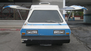 Illustration for article titled Take A Strange Trip Back In Time With This Custom VW Van